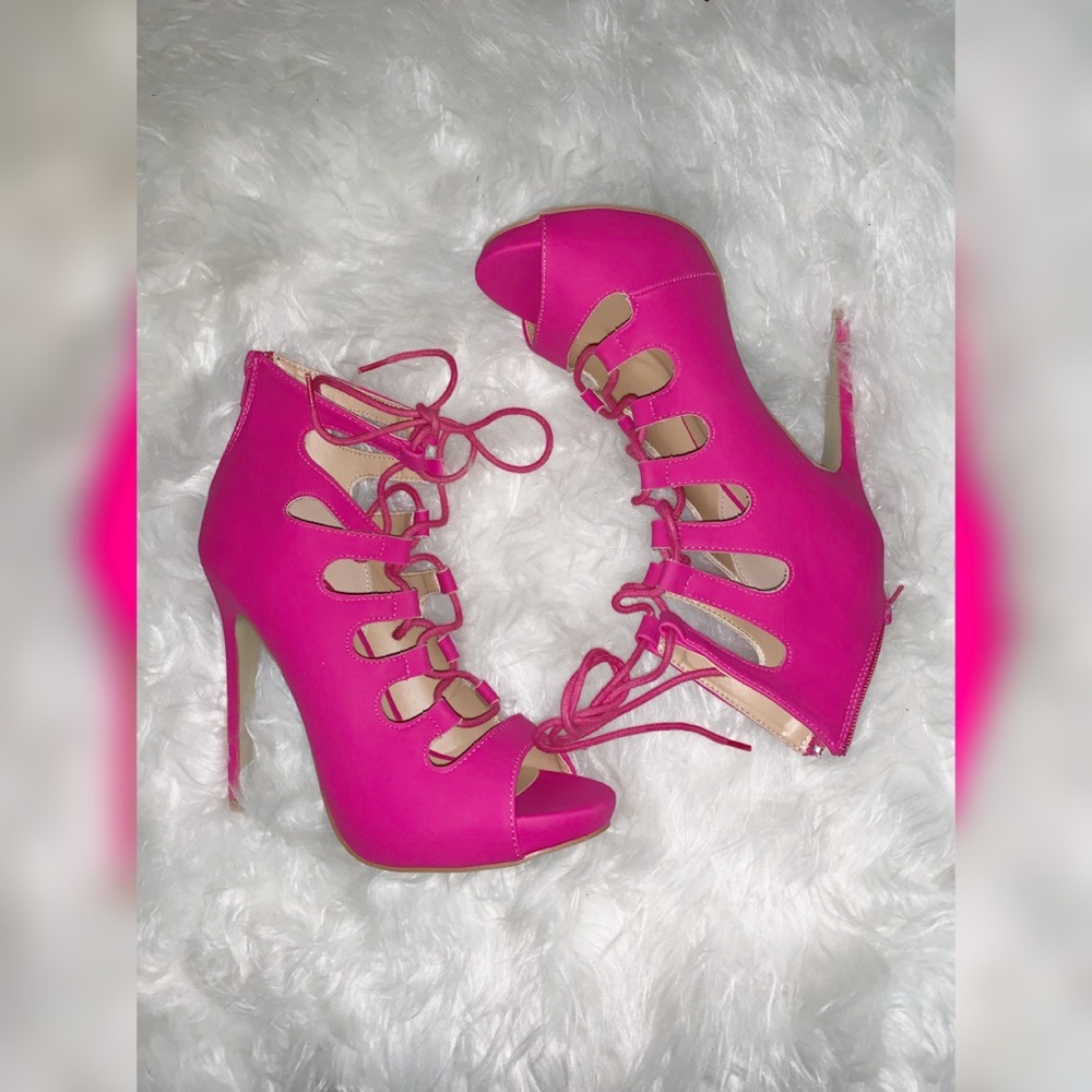 Lace Up Heels
